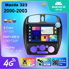 Мультиметр для Mazda 323 2002 2003 2004-2008, DVD-радио, GPS-навигация, Android, 2 Din