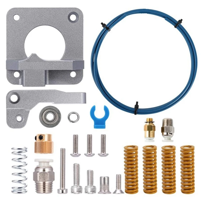 

3D Printer Parts PTFE Tube All Metal MK-8 Extruder Kit 1.75mm Wire for Ender 3 CR-10S Series 3D Printer