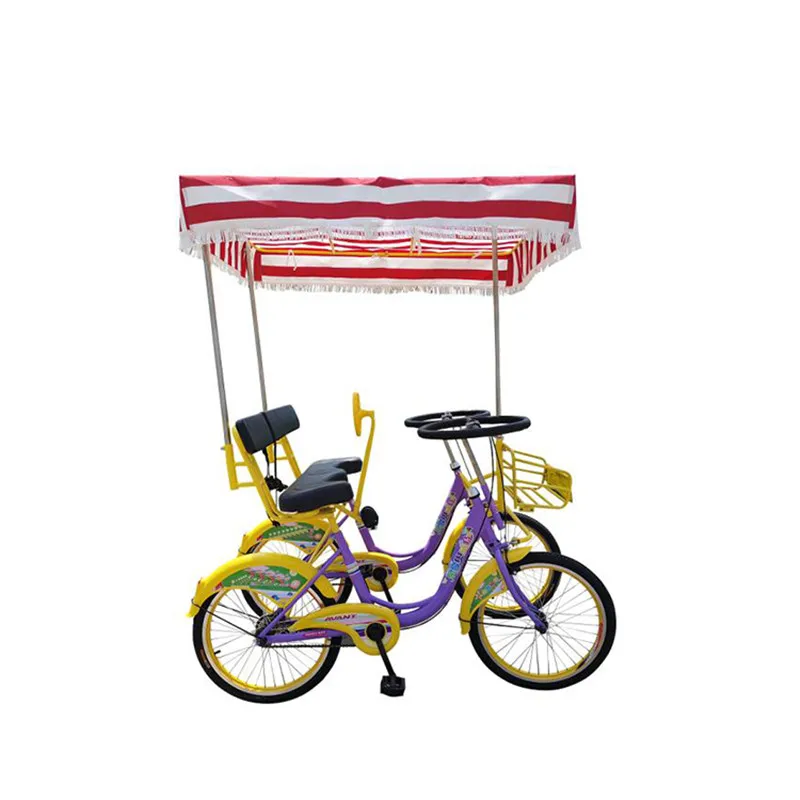 2pcs/lot Two Seater Pedal Adult Tourist Tricycle Road Tandem Bike Sightseeing Bicycle for Sale | Бытовая техника