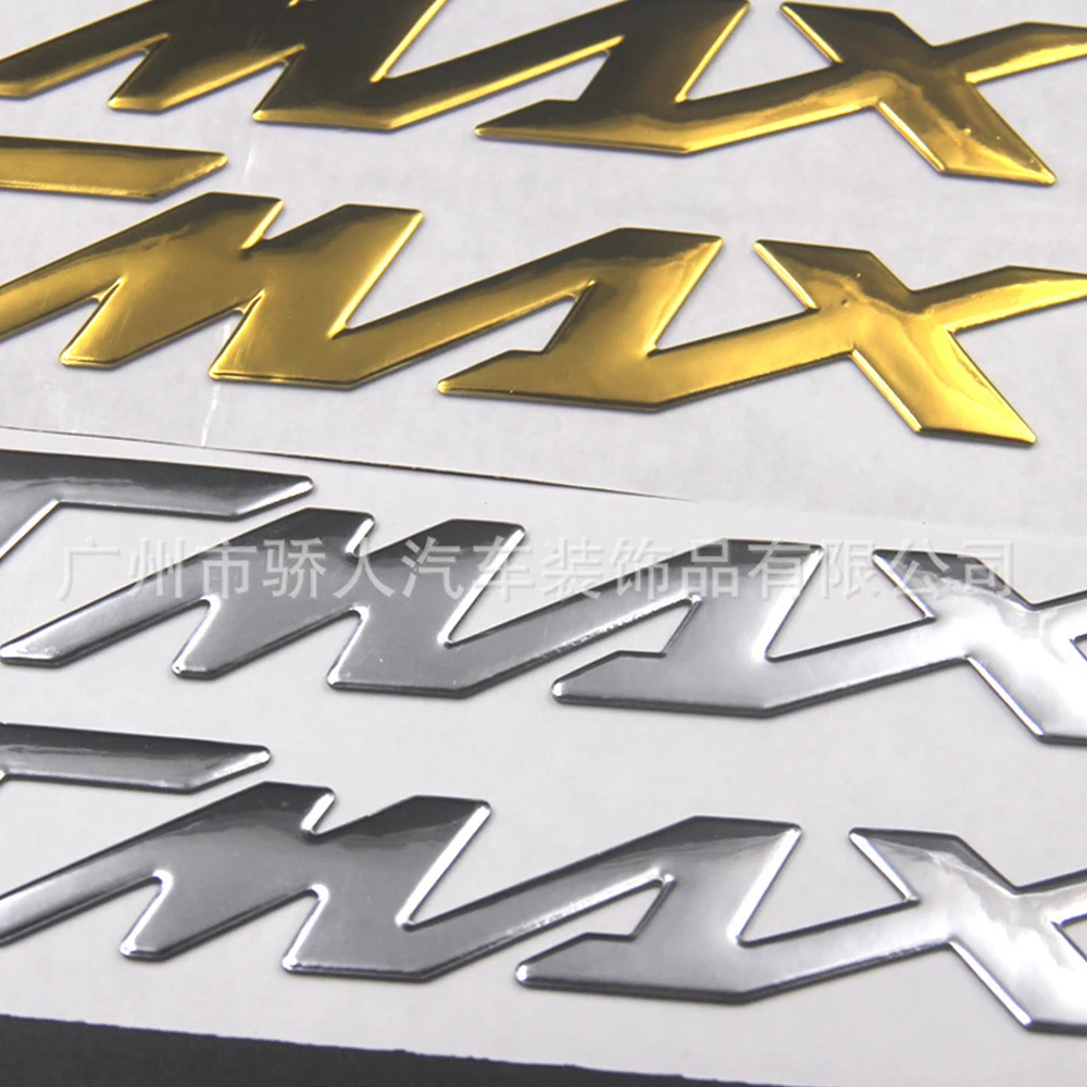 Наклейки на мотоцикл эмблема значок с 3D приподнятым логотипом колеса для Yamaha TMAX