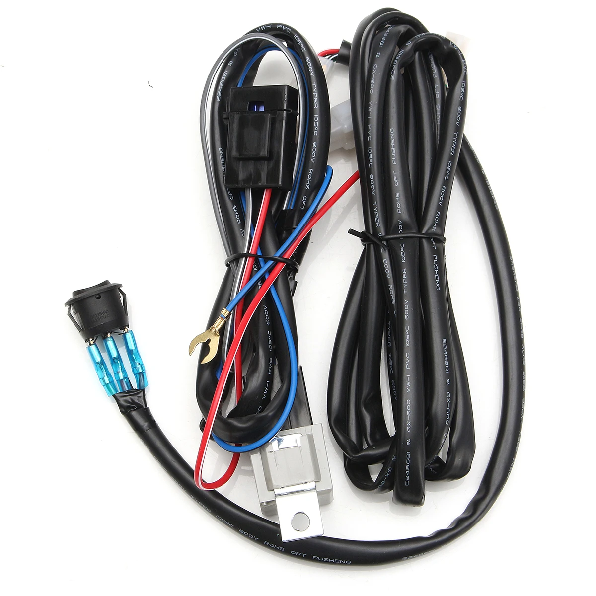 

Universal 2 seats 4pcs 12v car carbon fiber High/Low heated seat heater pad switch kit Round Switch Winter Warmer Seat Covers