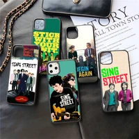 the movie sing street phone case for iphone x xr xs se 12 13 mini 11 pro max hard mobile shell 6s 6 5s 7 8 plus 10 unique cover