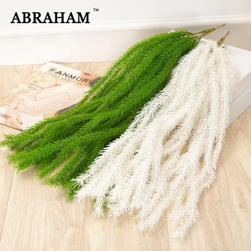 67 см 5 вилок искусственная сосна ветка дерева пластиковое искусственное растение