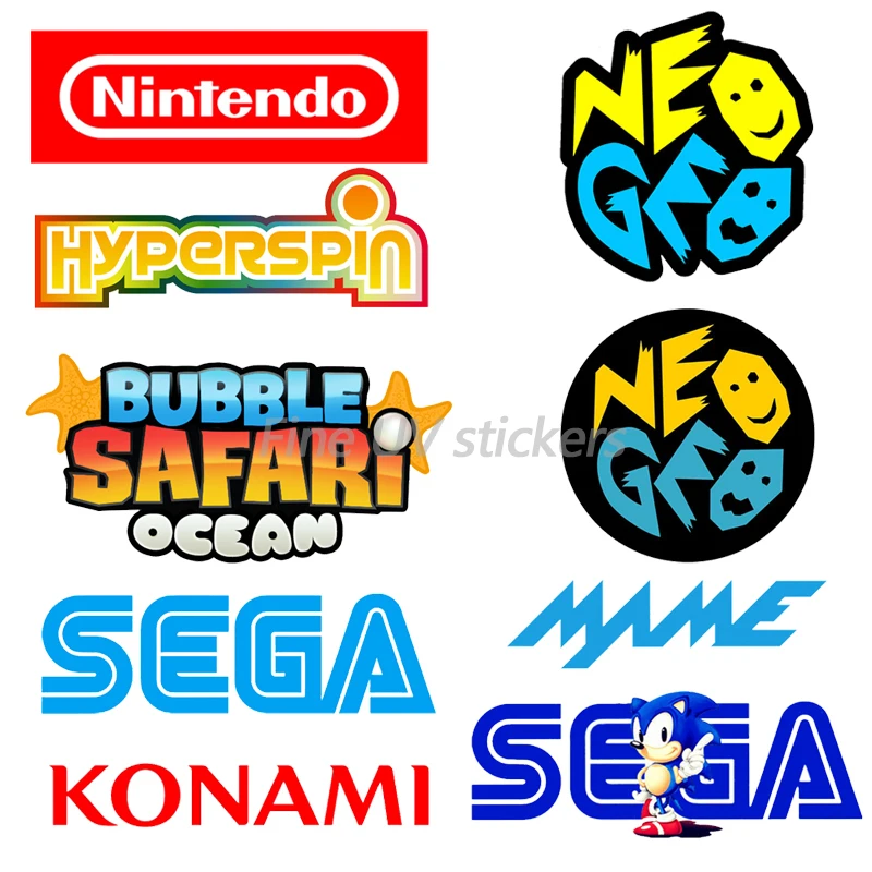 

Neogeo Classic Game Die-cut Sticker Is Suitable for Laptop Game Console Body Motorcycle Cartoon Anime Decal