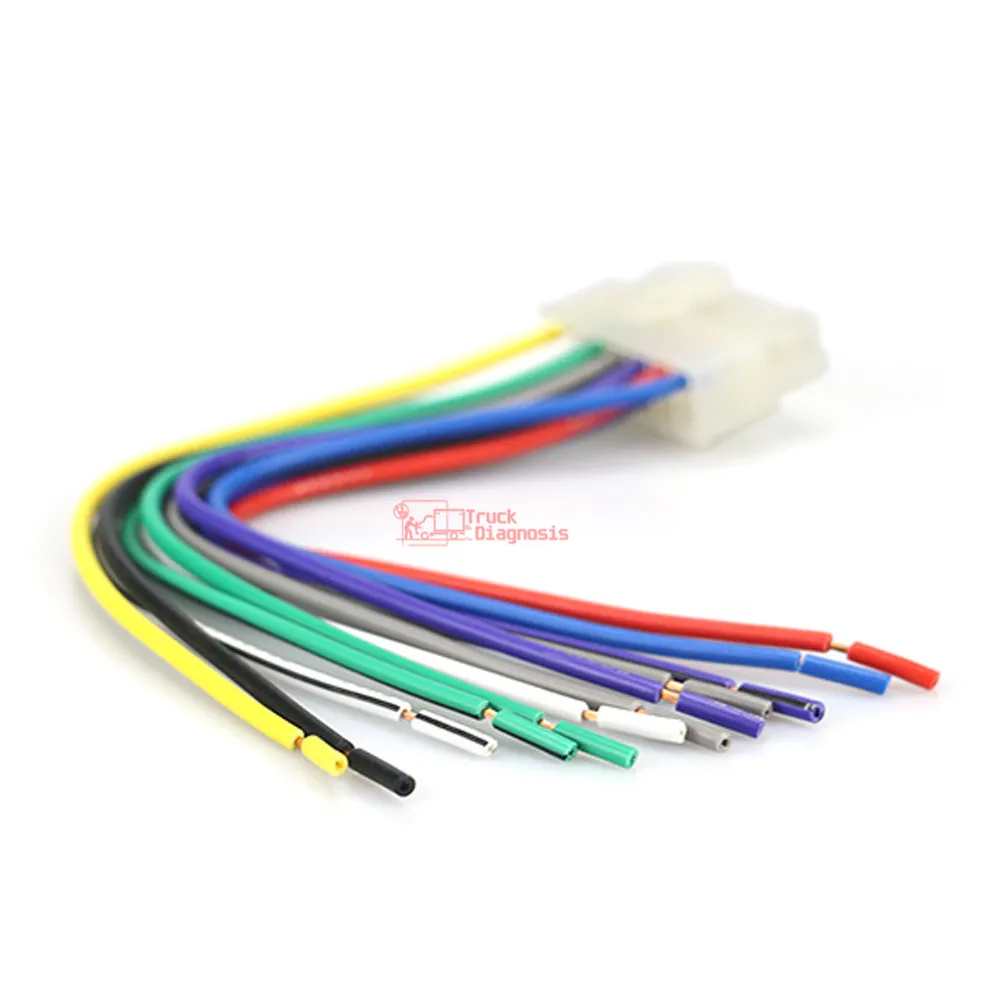 

15-011 Car ISO Harness Head Cable for AUDIOVOX - AEG Stereo Radio Wire Adapter Plug Wiring Connector Cable