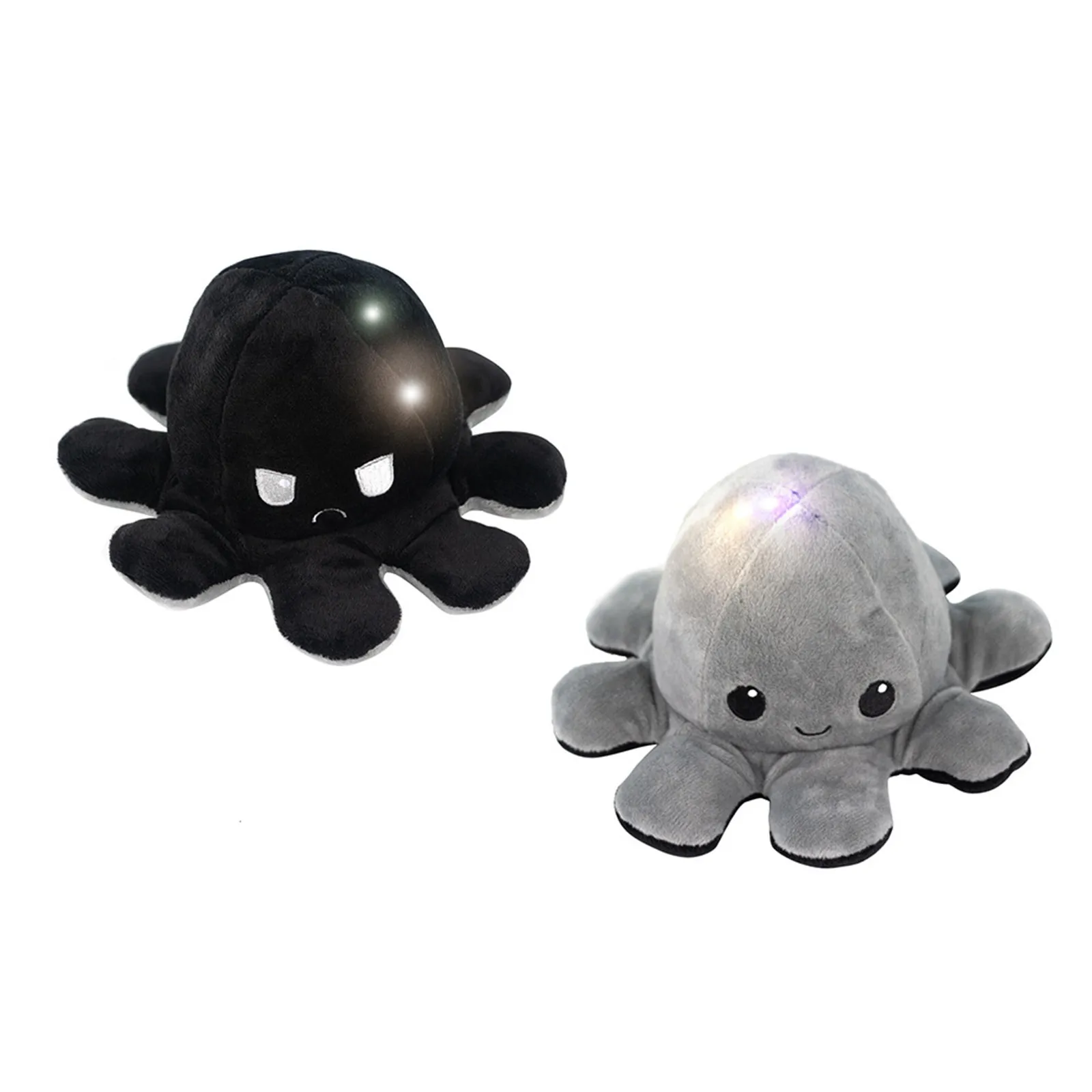 

Cute Plush Octopu Fashion Filled Dolls Two-side Peluche Toys Kid Baby Birthday Gift Kawaii Anime Mascots Home Mascots Decoration