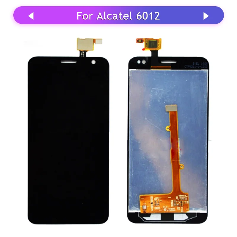 5 шт. для Alcatel 6012 LCD One Touch Idol Mini OT6012 6012A 6012W 6012X ЖК-дисплей сенсорный экран дигитайзер