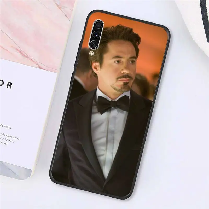 

Robert john downey actor Phone Case For Samsung galaxy A S note 10 7 8 9 20 30 31 40 50 51 70 71 21 s ultra plus Luxury shell
