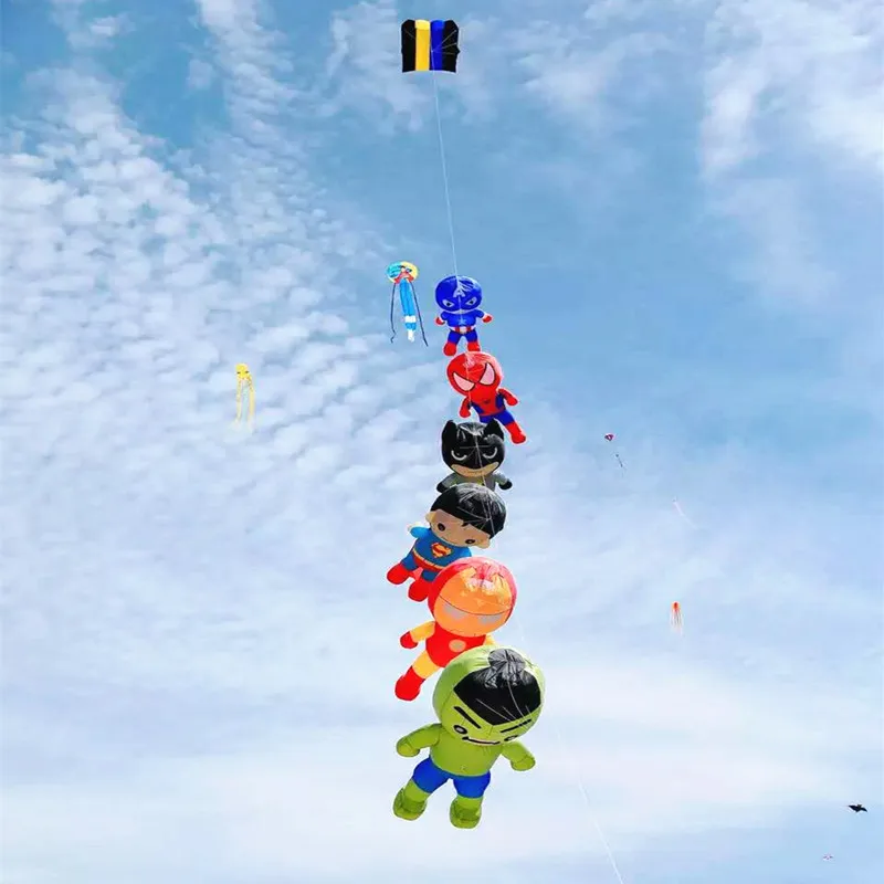 Бесплатная доставка супергерой паука большой мягкий воздушный змей подвеска