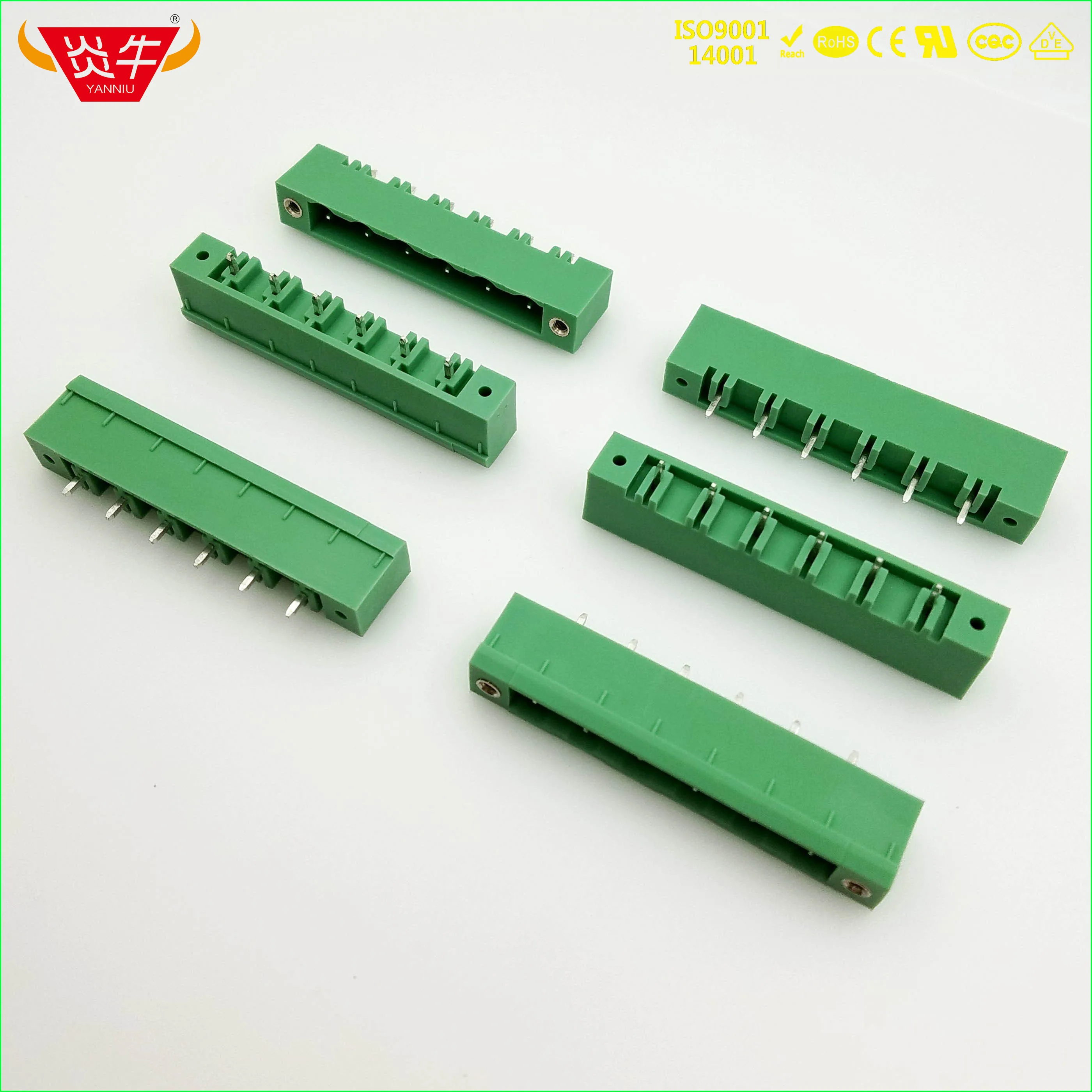 KF2EDGVM 7,5 2P ~ 12P разъем PCB плагин клеммный блок 2EDGVM 7,5 мм 2PIN ~ 12PIN GMSTBV 2,5 GF PHOENIX контакт DEGSON KEFA