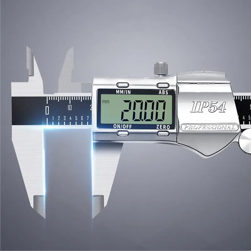 Встроенный штангенциркуль электронный цифровой дисплей водостойкий циркуль