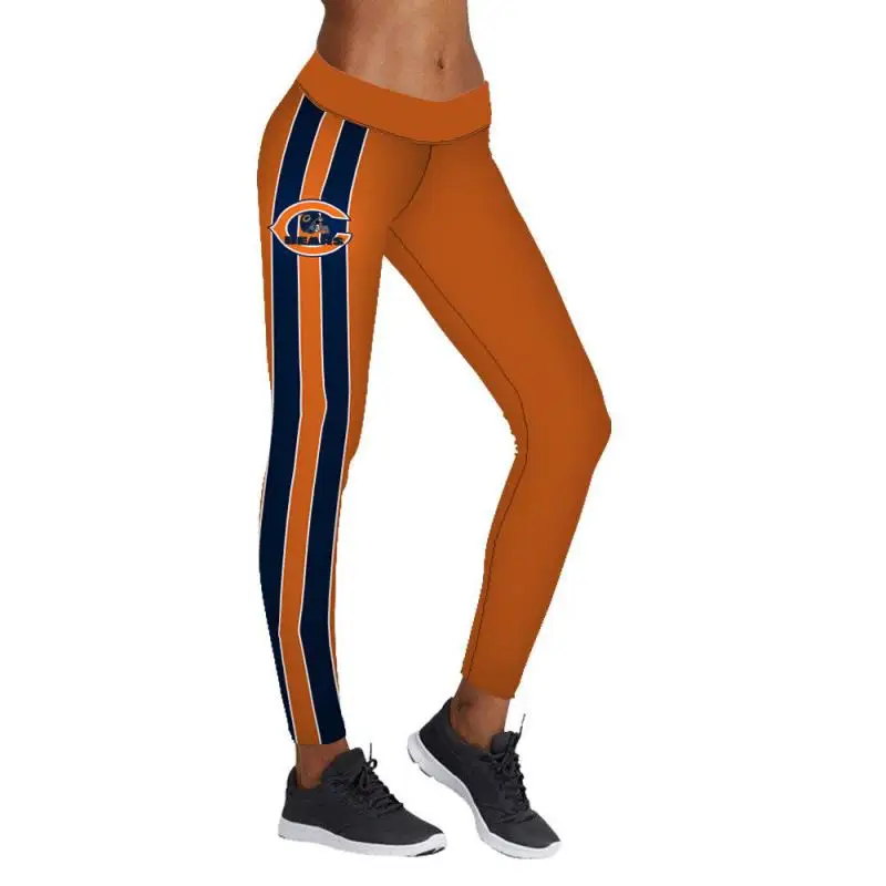

New product 3d digital printing cropped pants ordinary hip pants leggings team slim pants