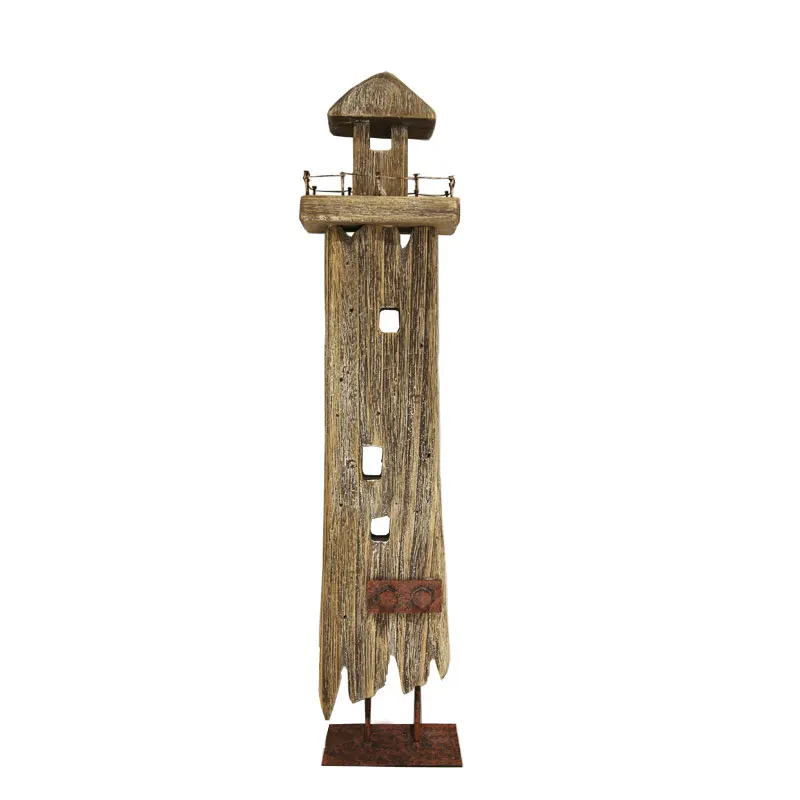 

Nautical Decoration Marine Ocean Beach Theme Wooden Lighthouse retro handmade gifts ornaments