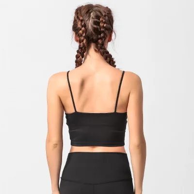 

Fitness Women's T-shirts Workout Sports Bra Yoga Vest Backless Solid Quick Dry Running Gym Sports bra Yoga Shirts Tank Top