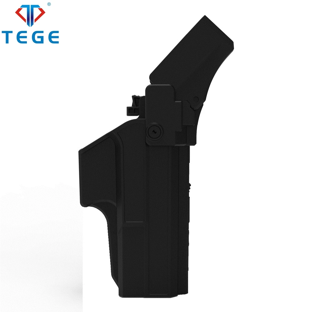 

Police Equipment Gun Holsters TEGE Plastic OWB Duty Holster For Glock 17/22/31 With Belt Loop