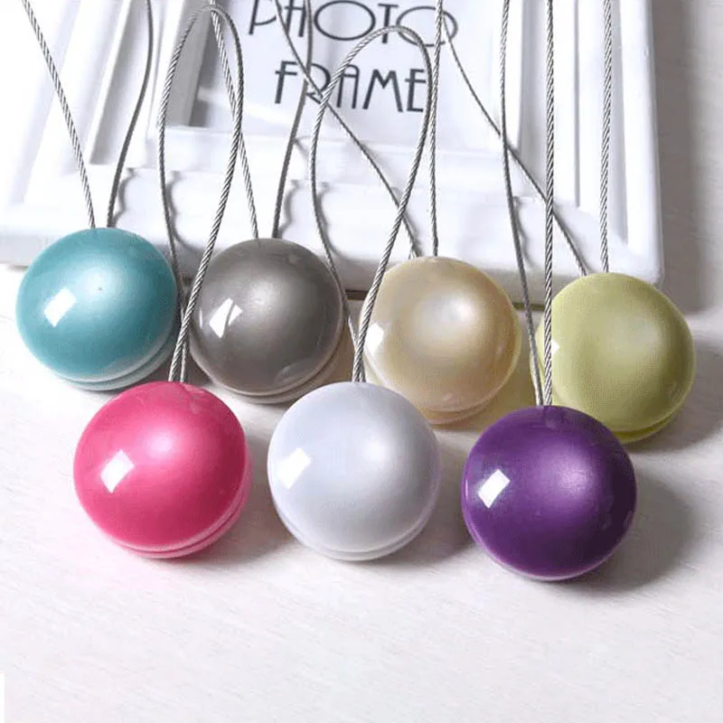 Шторы завязками предметы декора для дома из резины магнитный держатель простой