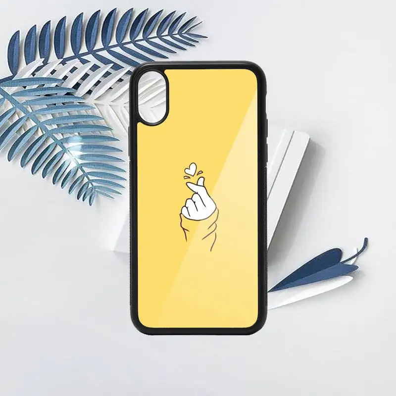 

Great Art Yellow Aesthetic letter Phone Case PC for iPhone 11 12 pro XS MAX 8 7 6 6S Plus X 5S SE 2020 XR