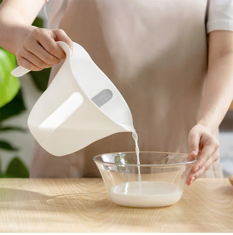 

Plastic Cup Large Scale Measuring Cup White Baking Flour Multi Function Keuken Gereedschap Kitchen Measuring ToolsED50LJ