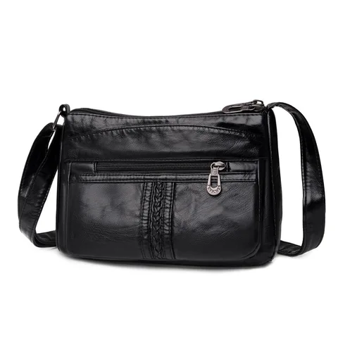 Многофункциональная сумка-мессенджер и кошелек, сумки для мамы 2021, модная винтажная брендовая сумка на плечо, Женская вместительная сумка кросс-боди