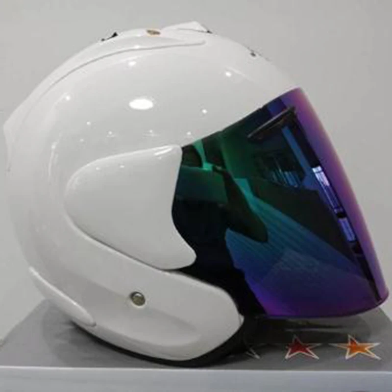 Шлем мотоциклетный с открытым лицом верхний АБС пластик для мужчин и женщин