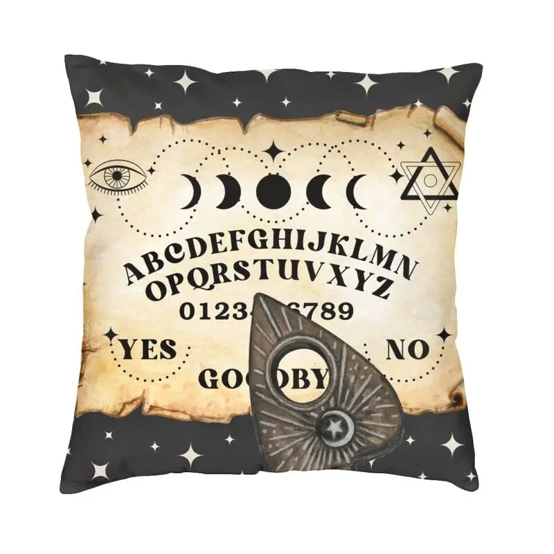 

Ouija доска квадратная наволочка украшение Готическая ведьма оккультистическая наклейка на Ведьме крутая наволочка для дивана автомобильно...