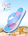 Женские пляжные шлепанцы, мягкая обувь для воды, летние тапочки для улицы и помещений, большие размеры 36-41, 2021