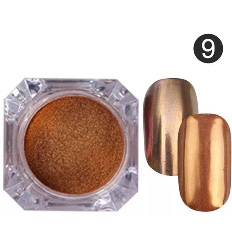 Блеск для ногтей в бутылке 0 5 г хромированная пудра русалки украшения пигмент