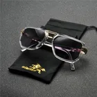 Солнцезащитные очки NX для мужчин и женщин, стильные роскошные брендовые дизайнерские винтажные оверсайз, прозрачные, серые, в винтажном стиле, 2019