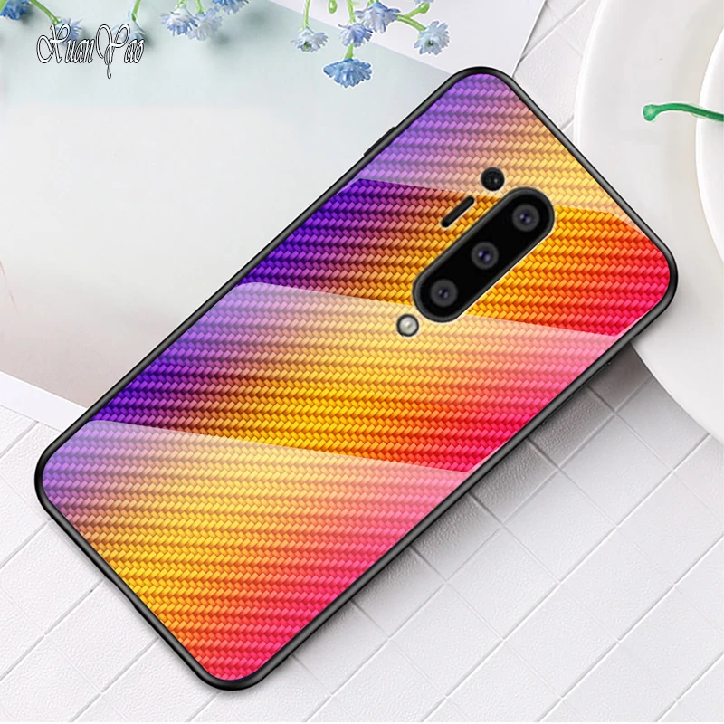 XUANYAO чехол 1 + 8 Pro One Plus стекло Жесткий Чехол OnePlus силиконовый мягкий край