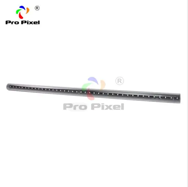 Светодиодная Пиксельная Трубка 16 шт. светильник с 1 шт. контроллером 40* SMD5050 RGB/FC высокоэффективный светодиодный s для dj светильник, Свадебный светильник, сценический светильник - Цвет: white  Transparent