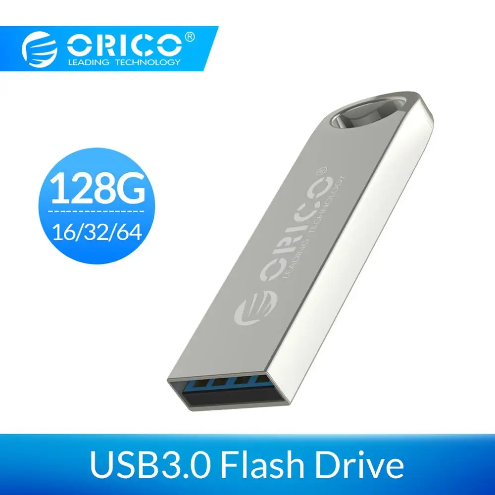 ORICO Metal USB3.0 U Disk 128 Гб 64 ГБ 32 ГБ 16 ГБ флеш-накопитель, флеш-накопитель, usb-накопитель, водонепроницаемый металлический флеш-накопитель memoria CEL