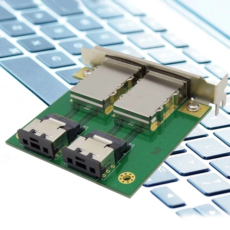 Mini SAS26p Pci системная плата двойная мини-карта памяти внешняя интерфейсная C7AB -