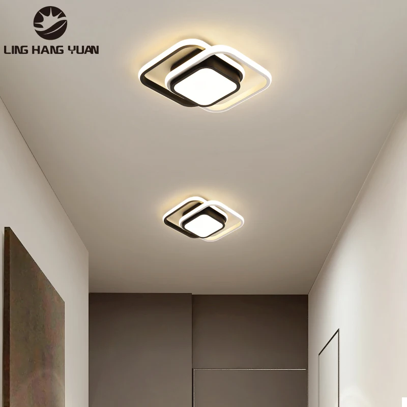 Современная Потолочная люстра маленькая светодиодная лампа светильник для