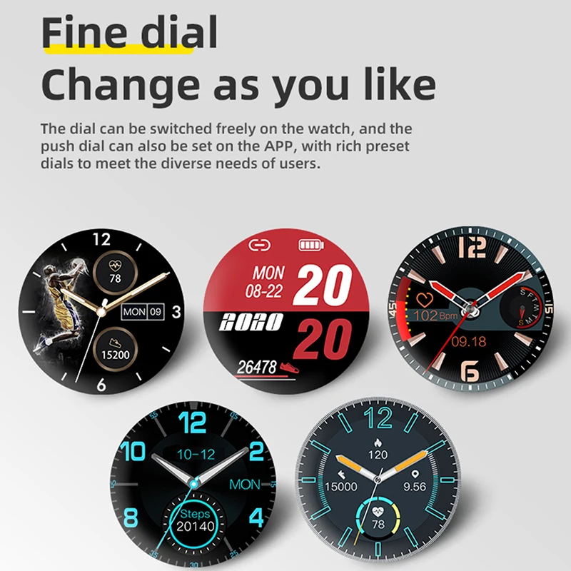 

T23 Bluetooth Smart Watch Body Temperature Fitness Tracker Heart Rate Monitor Waterproof Smartwatch Men Women Sport Wristband