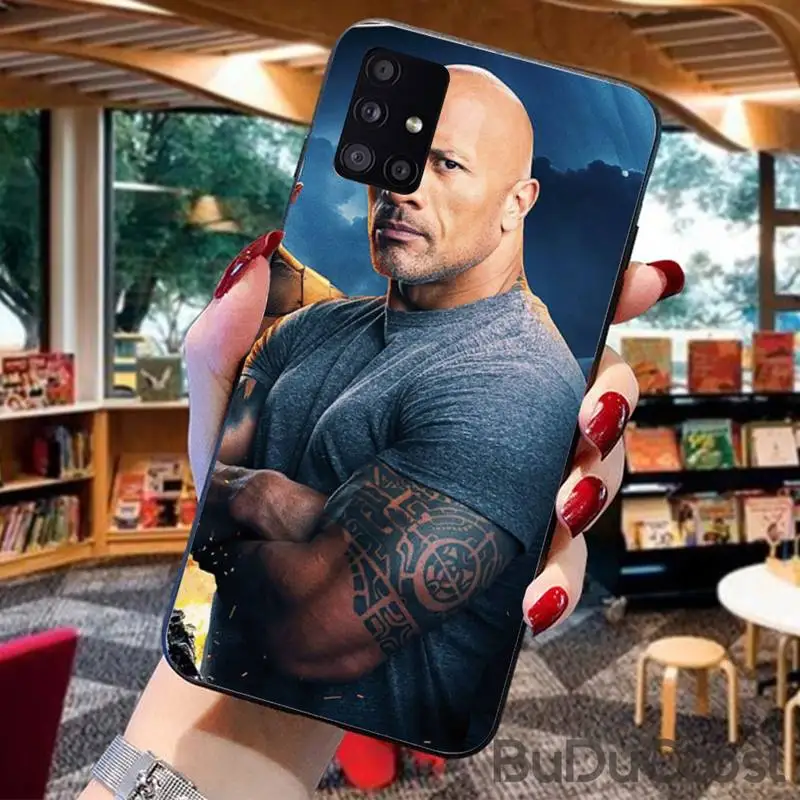 

The Rock Dwayne Johnson ua Phone Case for Samsung A91 01 10S 11 20 21 31 40 50 70 71 80 A2 CORE A10