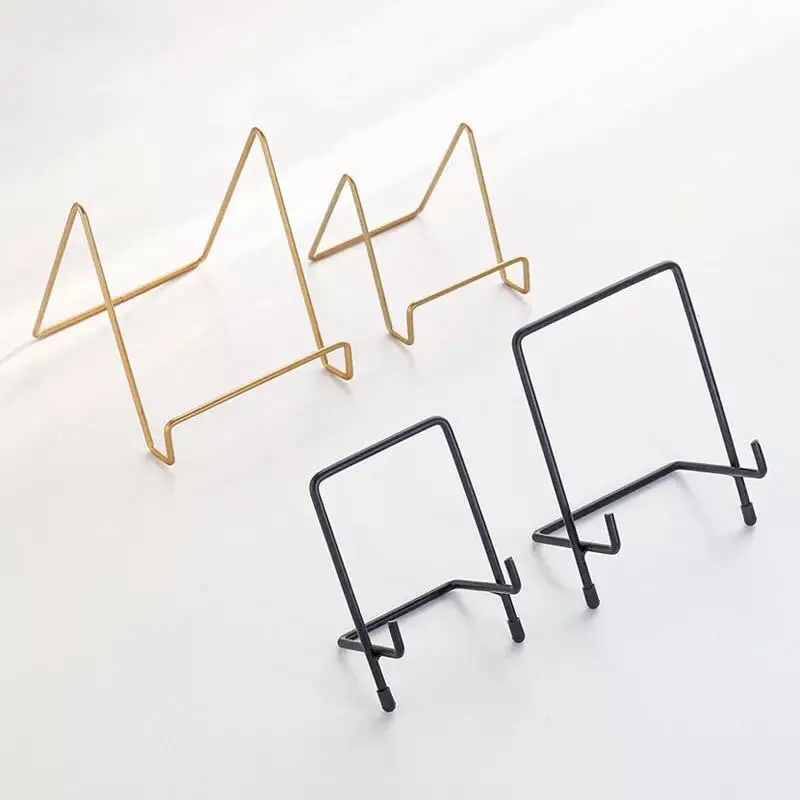 Простой держатель для планшета с поддержкой розового золота Складная стойка