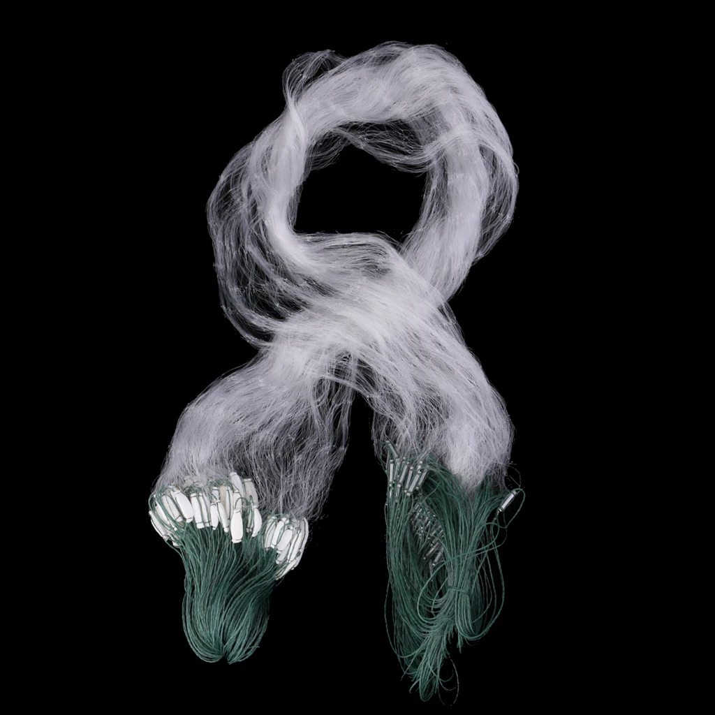 Трехслойная жаберная сеть рыболовные сети сетчатая Ловушка с поплавком