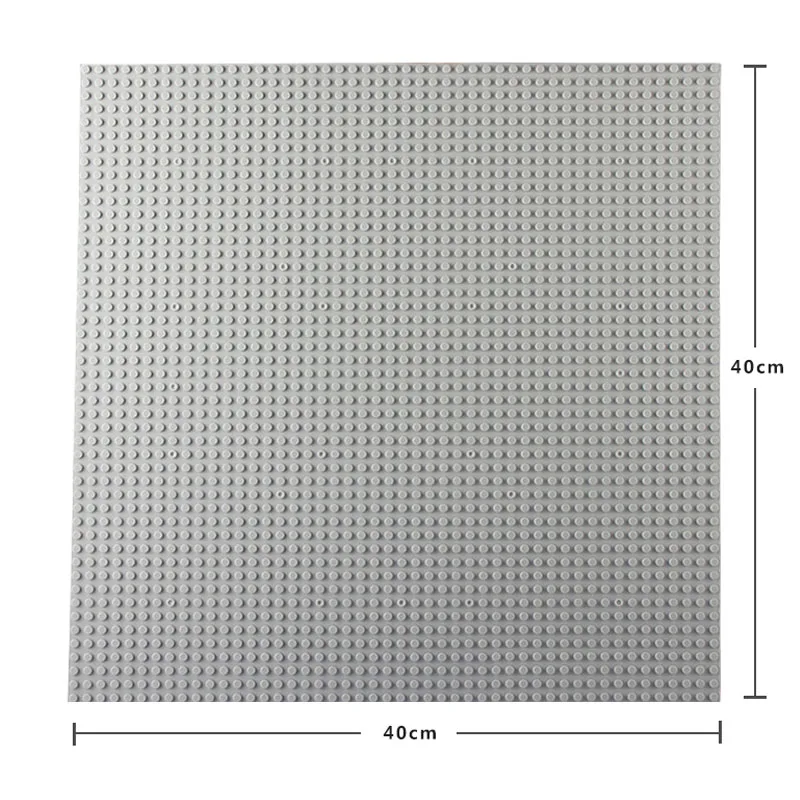 50*50 точек маленький кирпич DIY строительные блоки большая Базовая пластина 40*40 см