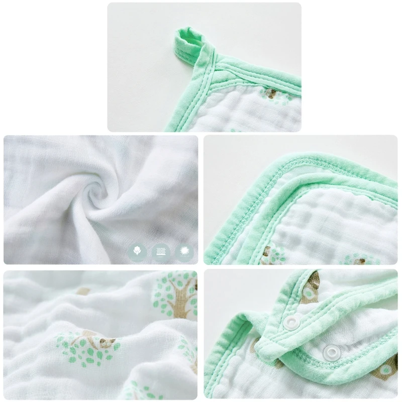

3Pcs Newborn Saliva Towel Gauze Facecloth Baby Washcloths Nursing Handkerchief