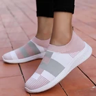Кроссовки-носки женские, дышащие, Повседневная Удобная обувь, разные цвета, большие размеры, лето 2021