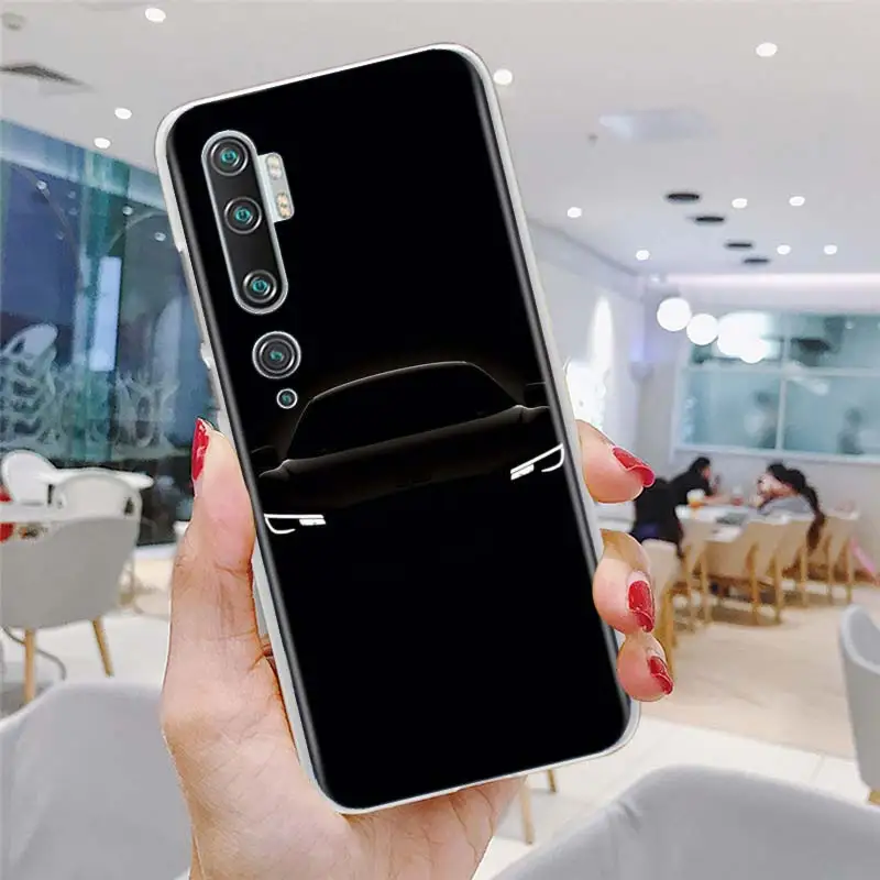 

Phone Case for Xiaomi Mi 9 10 Lite 9T CC9E Note 10 Pro Poco X2 F2 X2 M3 X3 NFC Hard Cover Sport Car Angle line Cases