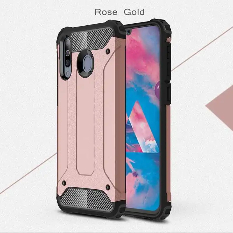 Mokoemi железная Броня ударопрочная 6," для samsung Galaxy A40s чехол для samsung Galaxy A40s чехол для сотового телефона - Цвет: Rose Gold
