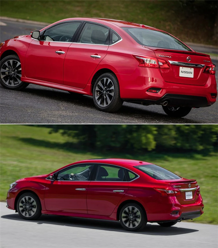 Спойлер для Nissan Sentra спойлер заднего крыла автомобиля из АБС-материала задний