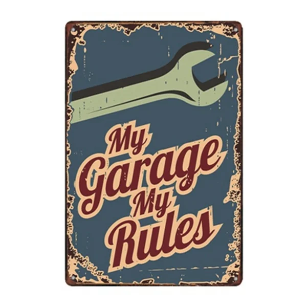 

Metal Tin Sign Bar Pub Home Wall Decoration Retro Metal Art Poster Crafts63