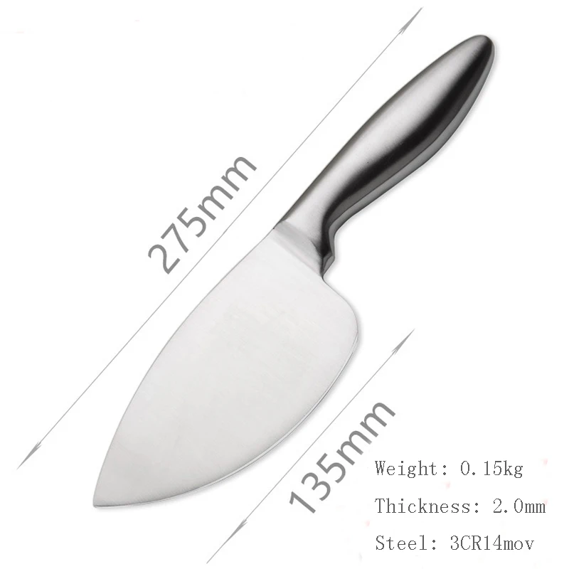 Liang Da нож из нержавеющей стали 7 дюймов японский шеф-повара Santoku кухонный