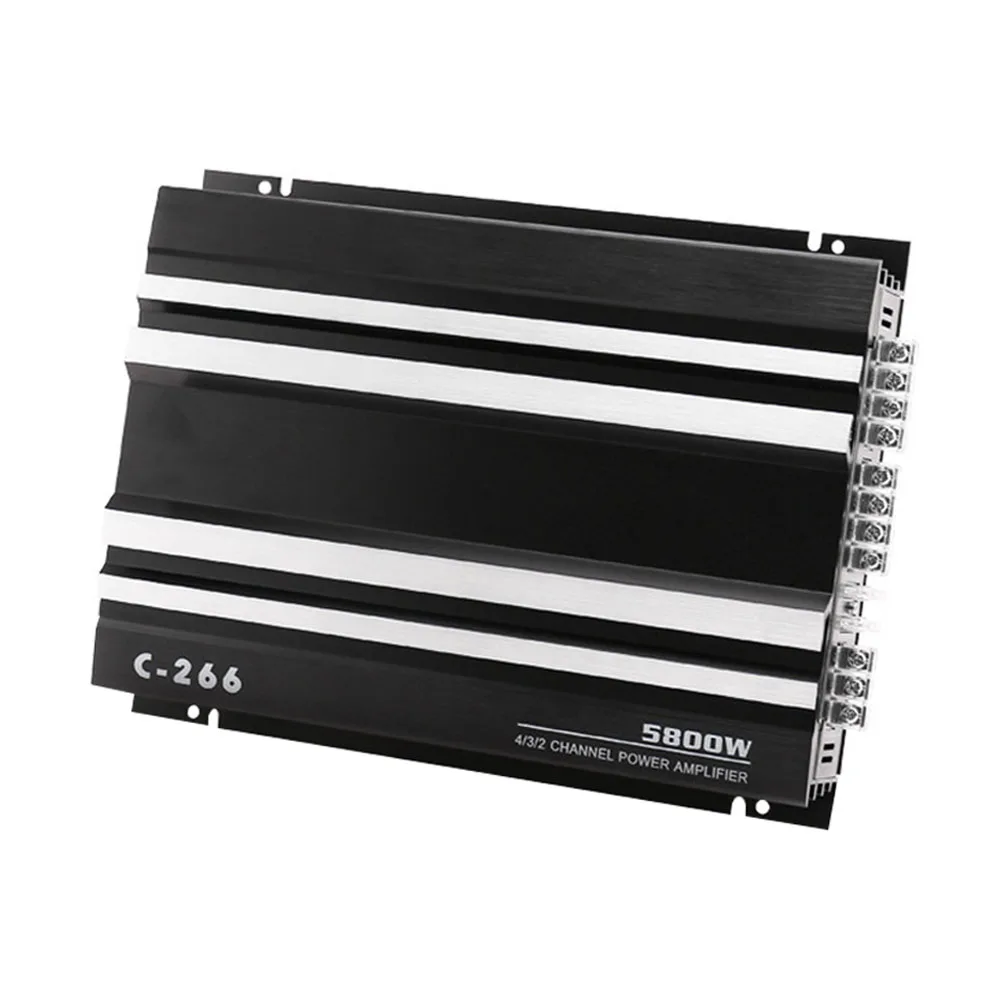 Мощность усилитель транспортных средствах высокого 5800W 4-канальный установка
