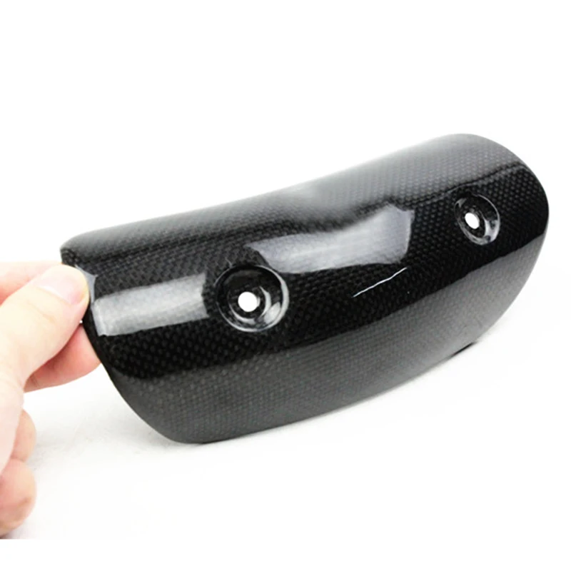 TKOSM крышка выхлопного глушителя мотоцикла углеродное волокно цветная защита