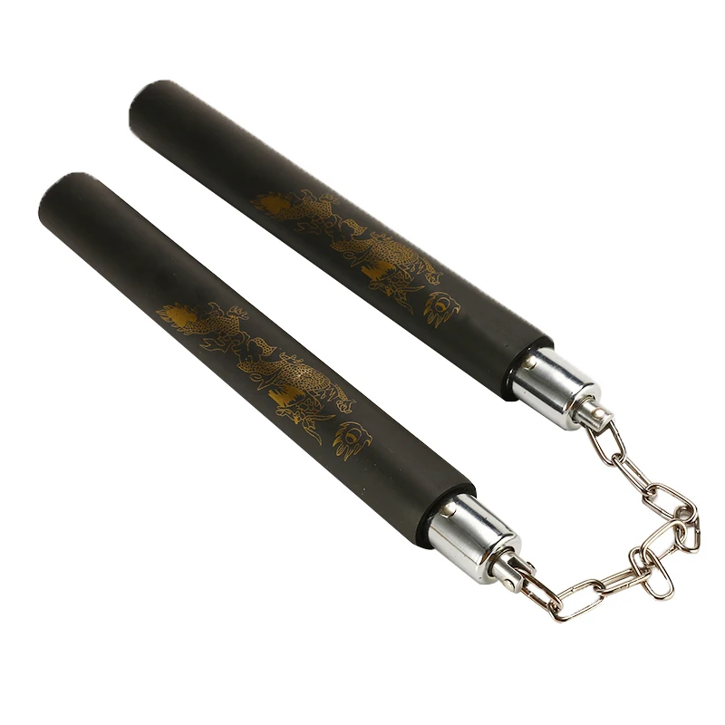 Классическое боевое искусство тренировочный пенопластовый коврик Nunchakus для практики резины для детей взрослых кунг-фу ушу, тренировочные принадлежности