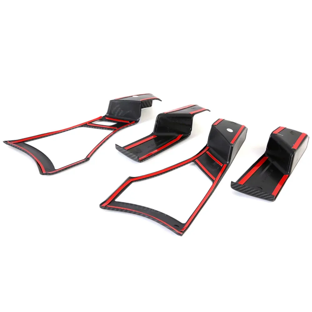 Карбоновая рамка для внутренней дверной ручки автомобиля защитный чехол отделка