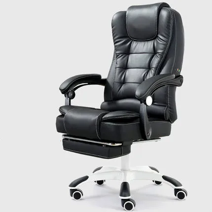 A1 Офисный стул домашний компьютерный стул Silla Gamer PU удобный механизм игровой стул Silla Oficina Cadeira Gamer 7 точечный массаж - Цвет: A1